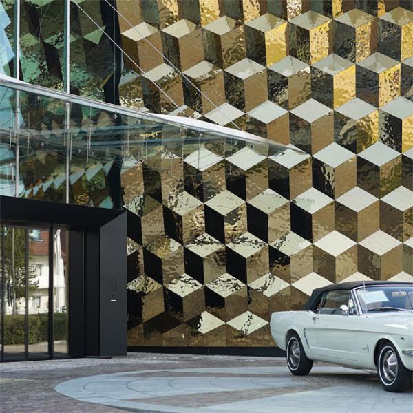 304 316 201 Mirror Polished Silver Gold Colored Booming Steel Molded Mirror