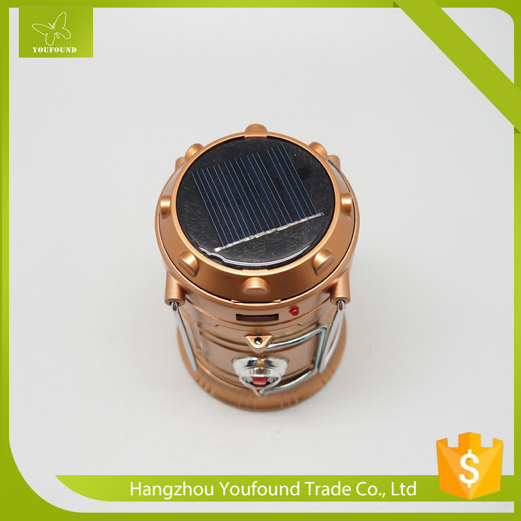 WS-5701 New Model Telescopic Handle Crank for Night Lighting Solar Power LED Camping Lantern