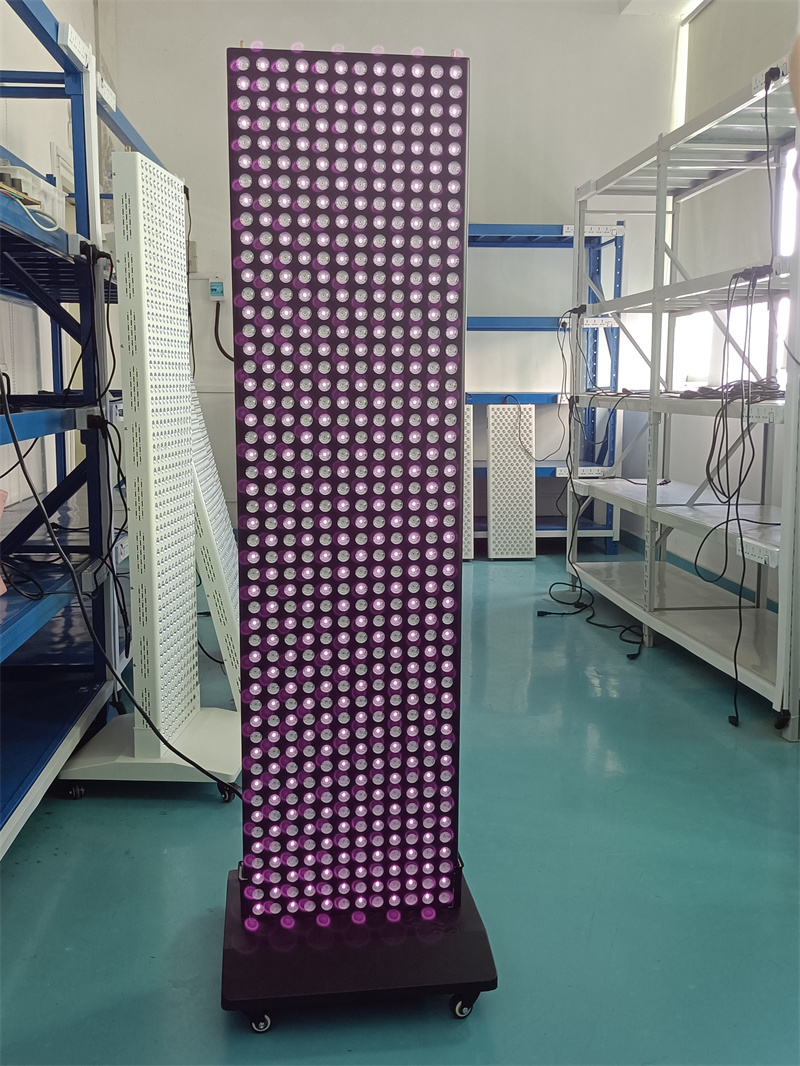 600pcs LED Red Light Therapy Panel RED 660nm NIR 850nm PDT LED Light Therapy Machine