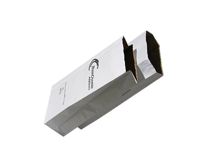 15kg 20kg 25kg Double Layer White Brown Kraft Paper Bag For Packaging