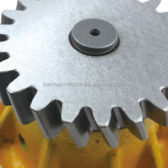 Komatsu 6D125-6 Diesel Engine Water Pump with Aluminum Construction