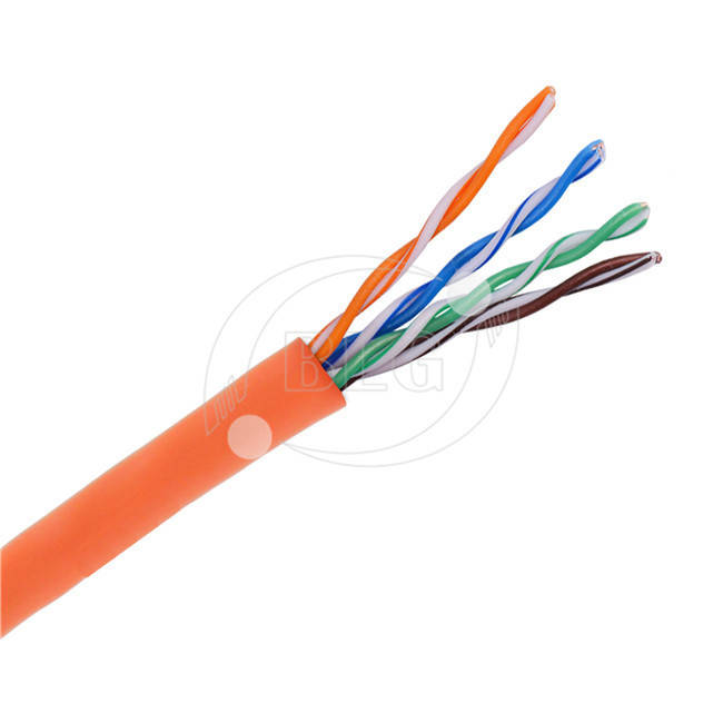 PVC Cat5e Outdoor Waterproof Ethernet Cable 1000FT / 305M Indoor Ethernet Data Transmission