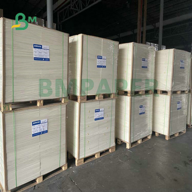 300gram 350gram High Bulk Virgin Wood Pulp SBS Paper Board For Normal Package Box 