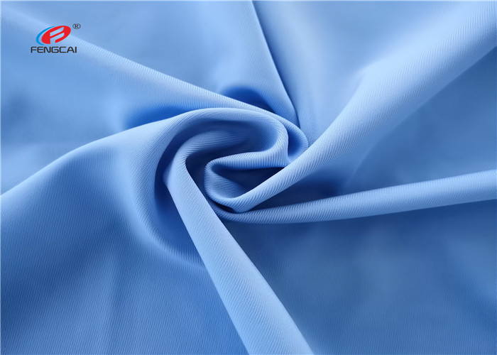 Knit Polyester Spandex Fabric 4 Way Stretch For Yoga Leggings Swimwear
