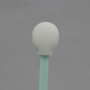  125mm Round Lint Free Cleanroom Foam Swabs Pp Stick Manufactures