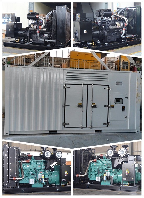 Three Phase Alternator With 100KVA 125KVA Genset 80KW 100KW SDEC Diesel Generator