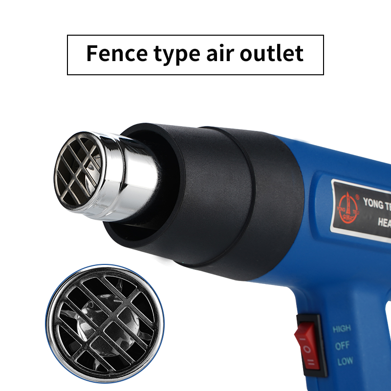 Versatile 220V Portable Hand Held Shrink Wrapping Machine with 2000W Hot Air Heat Gun