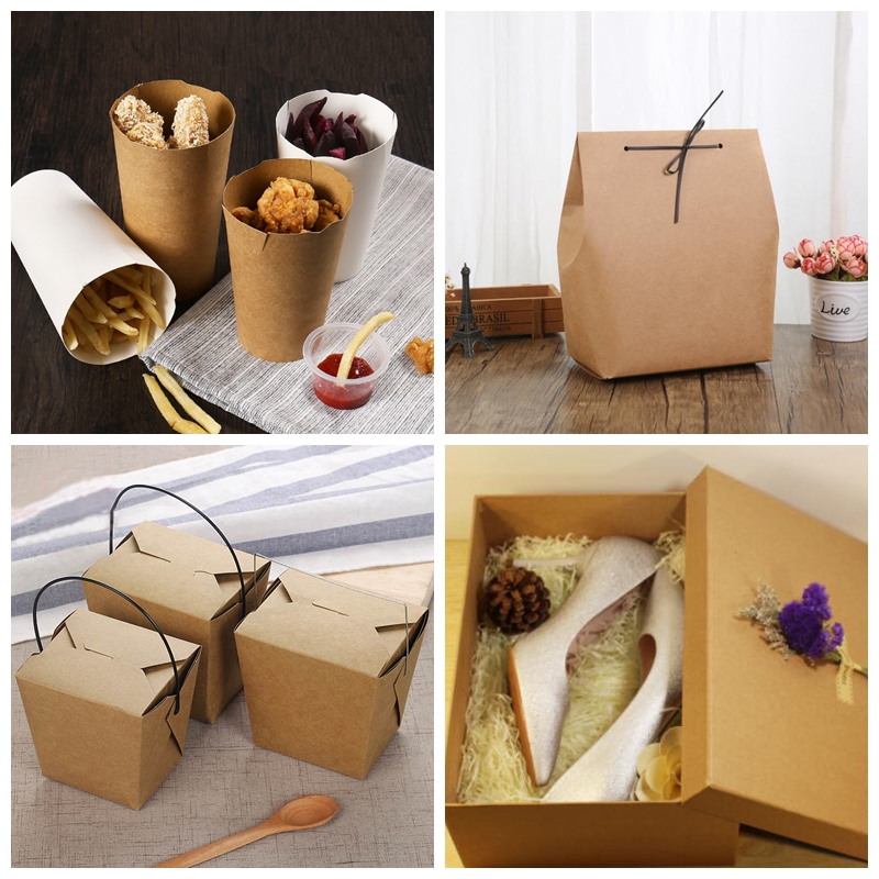 200gsm Food Grade Virgin Kraft Paper Rolls For Lunch Container