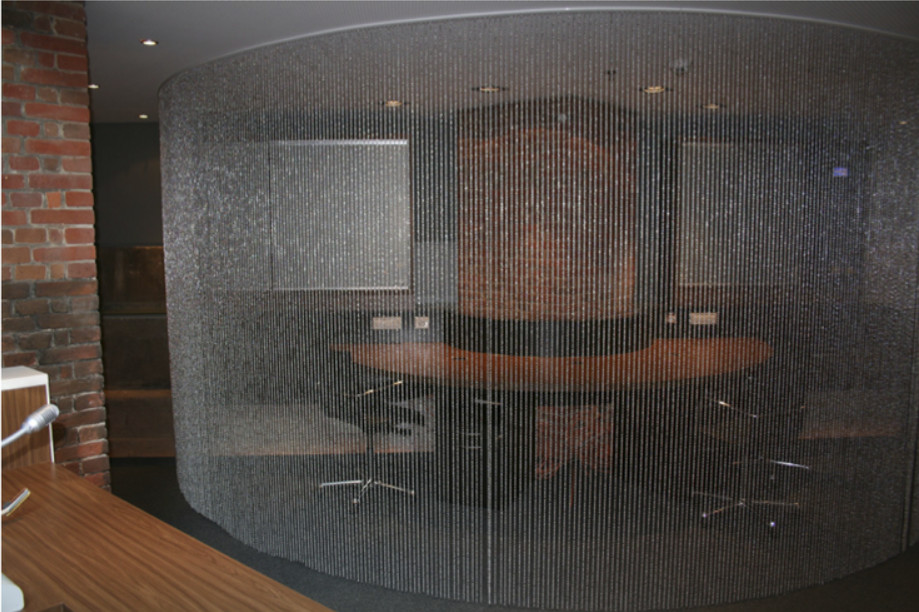 DIY Metal Drapery Chain Link Curtain Multi Color For Restaurant Interior