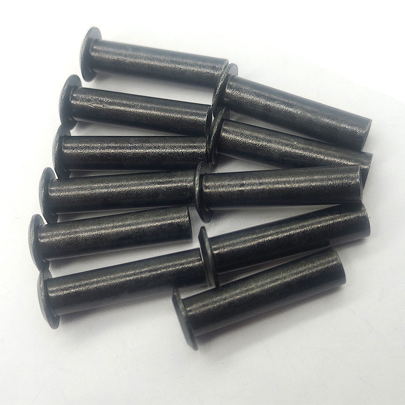 DIN 660 Round Head Steel Rivets Black Mushroom Head Rivet High Precision