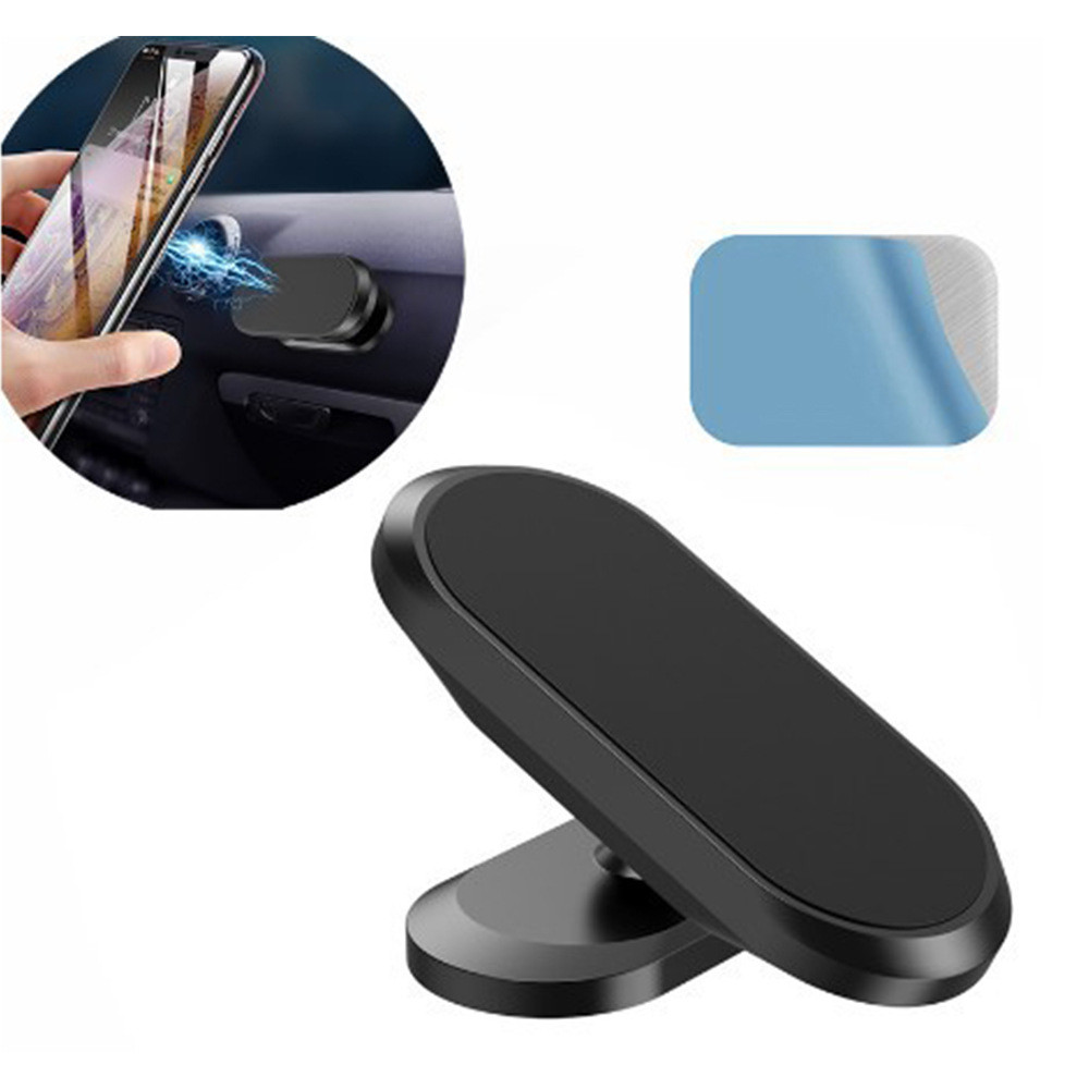 360 Rotation Adjustable Mobile Phone Bracket Holder Stand Metal Mini Magnetic