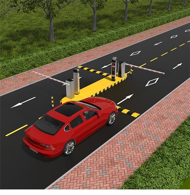 0.9S/3m Car Park Barrier Gate Traffic Automatic Car Barrier System