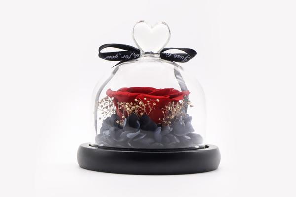romantic eternal fresh rose preserved box gift artificial eternal rose flower in