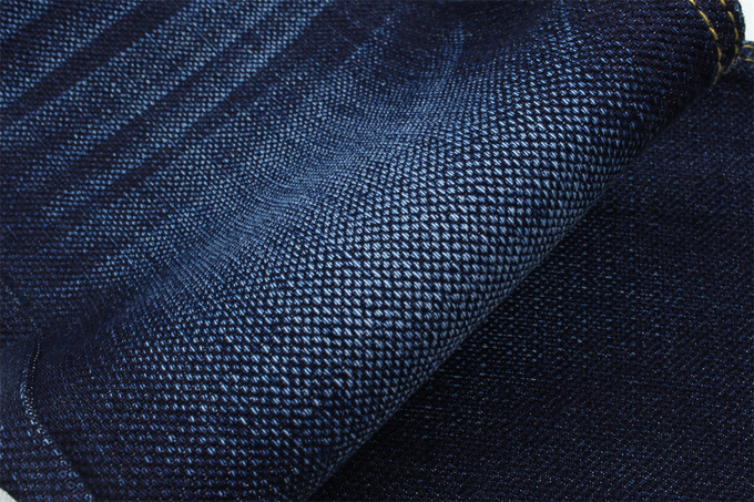 High Stretch Jacquard Denim Full Lycra Dobby Fabric For Jeans Width 58/59"