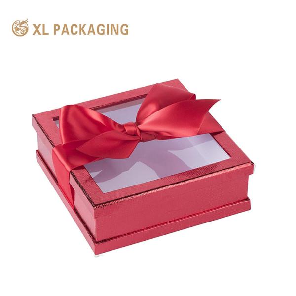 Wholesale Luxury Lid And Base Paper Packaging Gift Box Square Shaped With