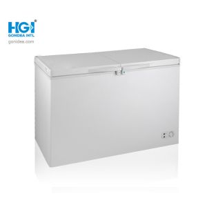 Mechanical Temperature Control Deep Chest Freezer Manual Defrost Type Noise Level 45dB Designed for Food Preservation and Storage