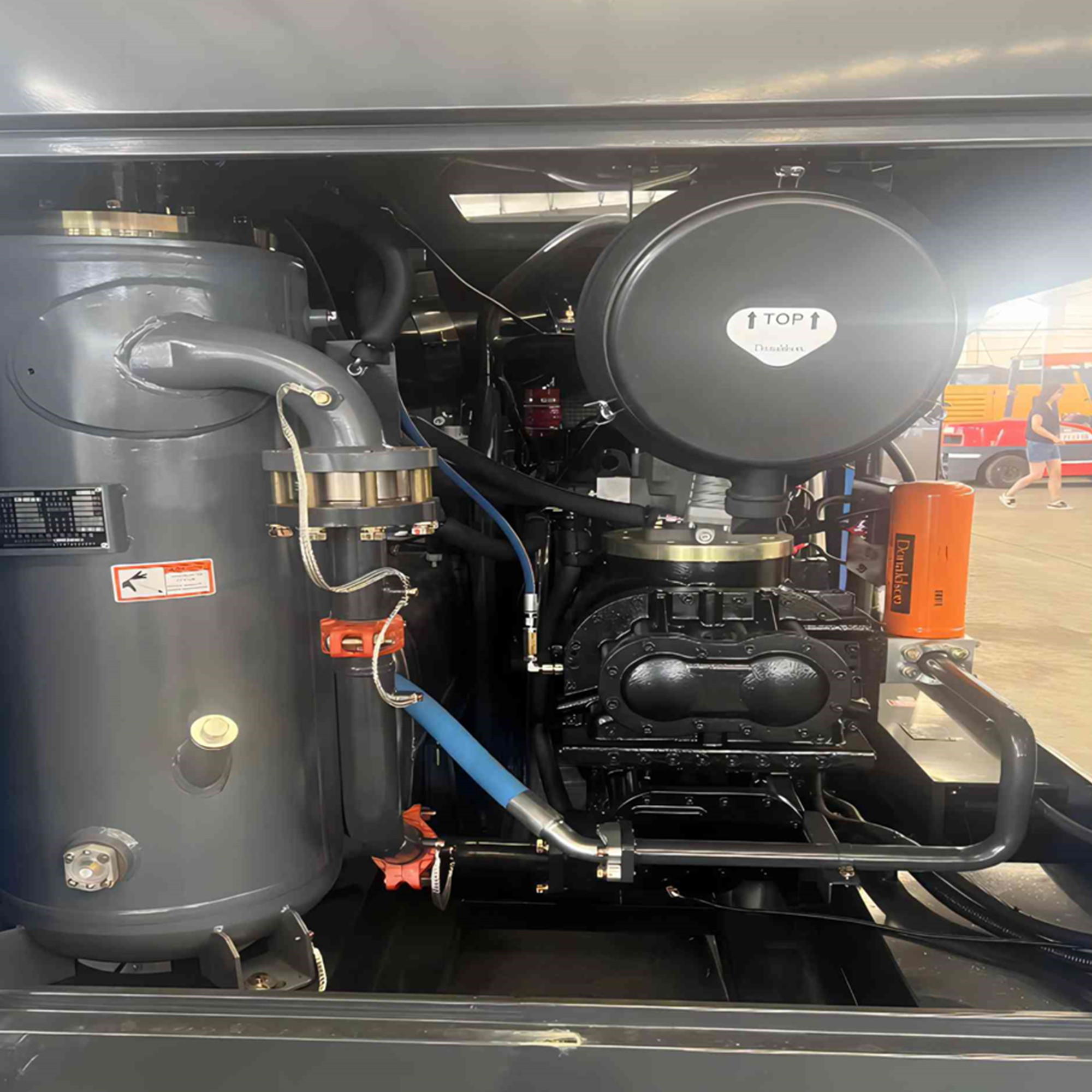 SANROCK High Pressure Screw Air Compressor Machine Mining Price