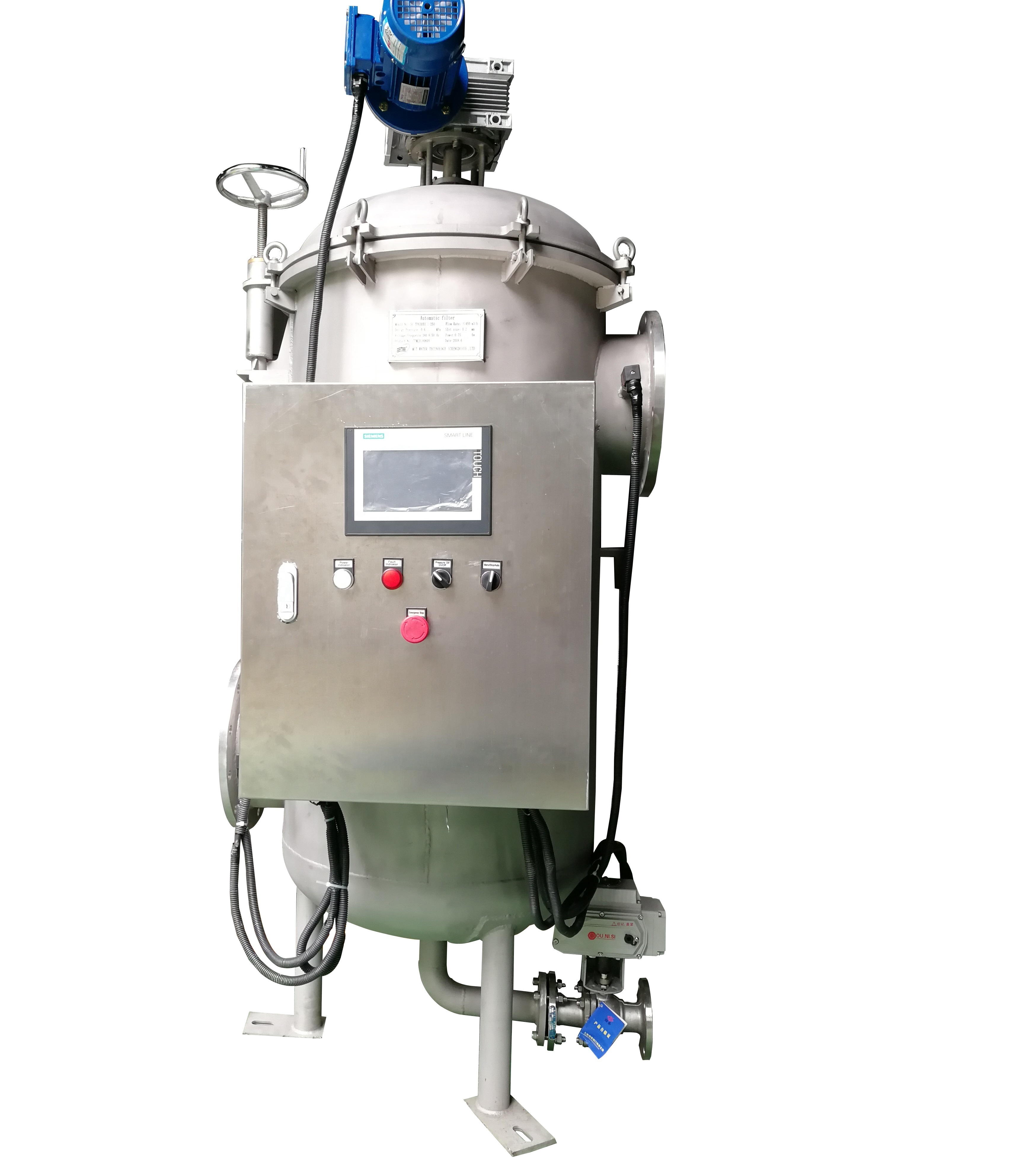 Stainless Steel Self-cleaning Filter for Environmental Protection in Water Treatment