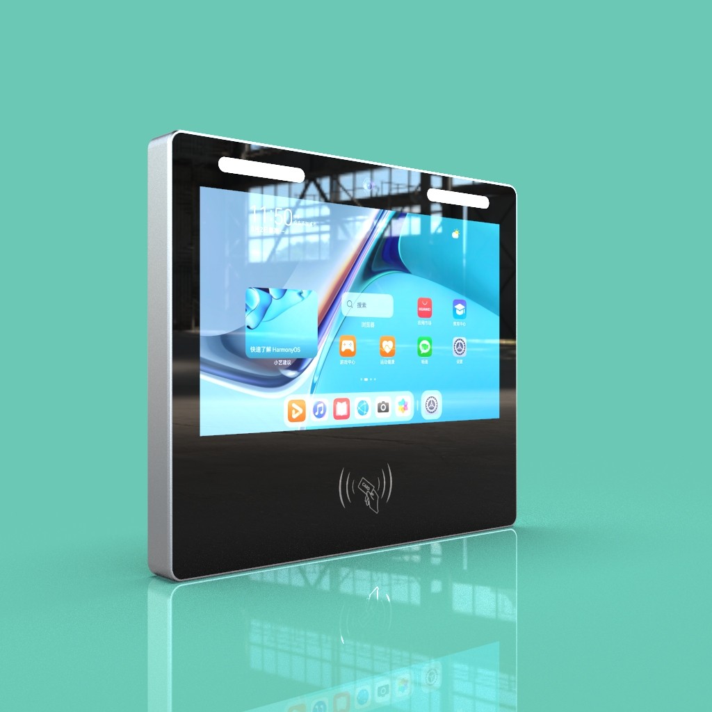 JP1301 Wall-Mounted Face Recognition Password Door Access All-in-One Machine Equipped with a 13.3-inch HD touchscreen
