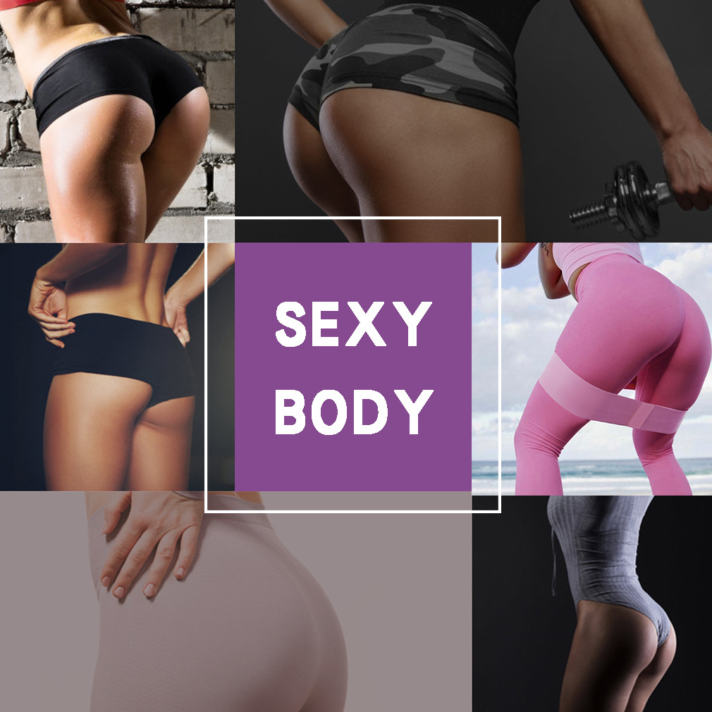 Hamstrings Workout Fabric Resistance Bands Booty 3 Unisex Boxing Trainer