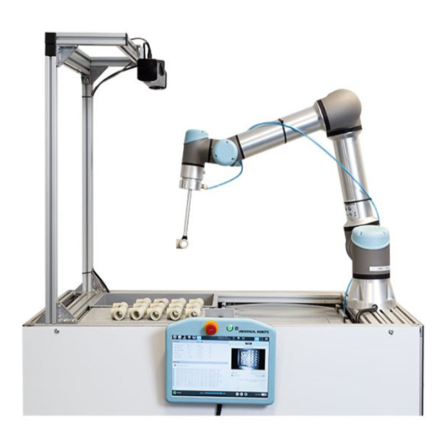 new collaborative robot UR 16e application industrial material handling robot arm owns 6 rotating joints