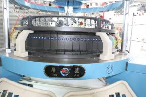  RPM30 Single Jersey Circular Knitting Machine Easy Adjust Different Density Fabric Manufactures