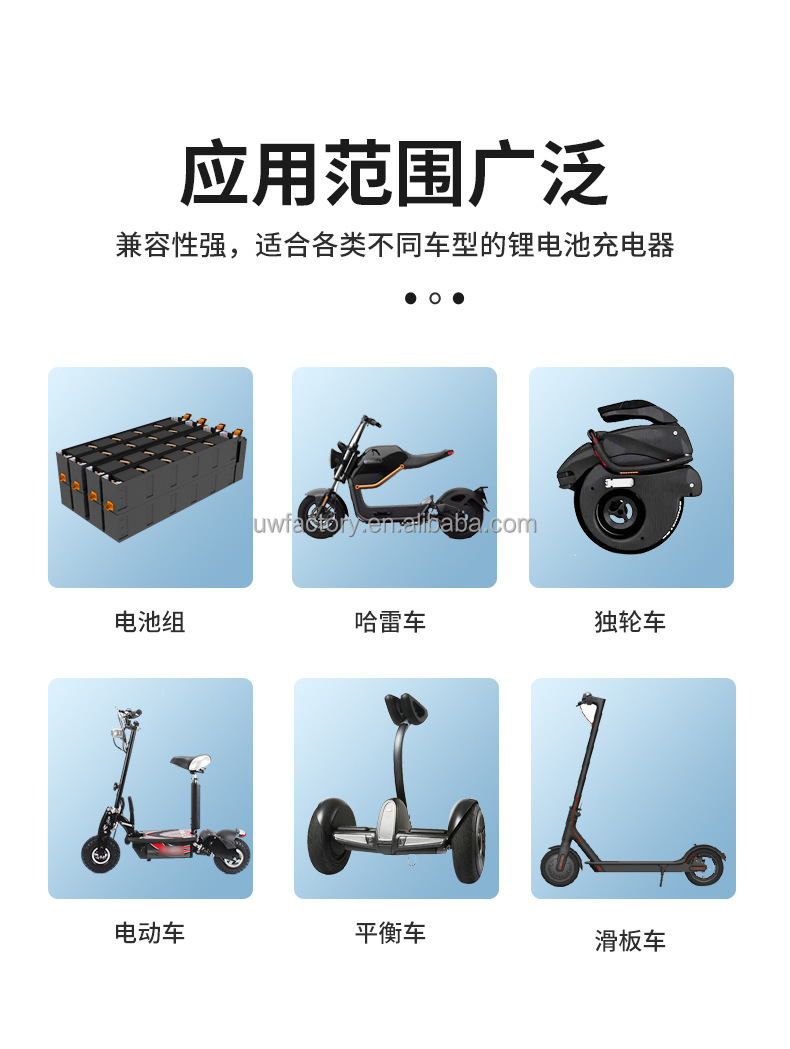 Overvoltage Protection 24V Lithium Battery Charger Ternary 7-Series 36V 58.8V 29.4V2A5A10A20A 30A for Lithium Batteries
