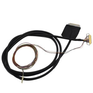 20846-040T-01 Fully-shielded with mechanical lock Suitable for high-data-rate