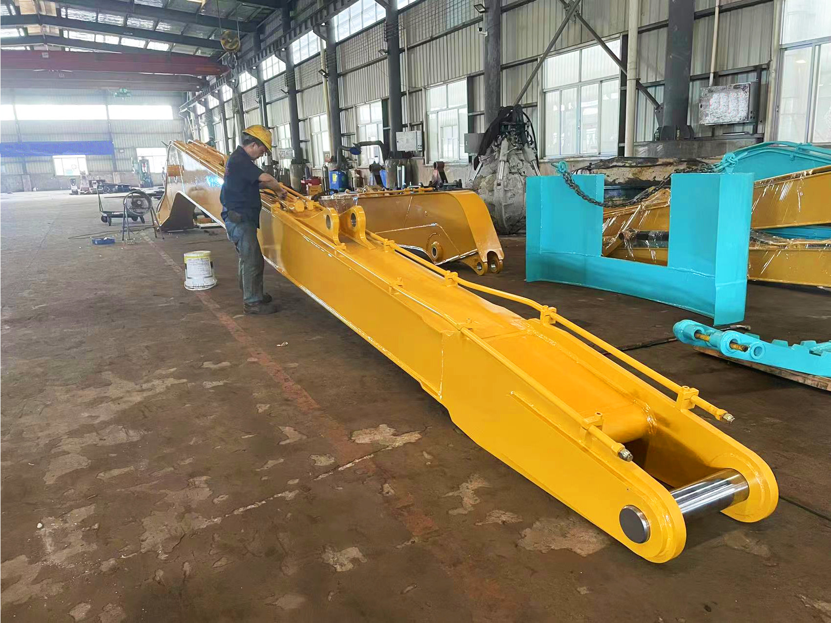 Practical Excavator Long Boom Arm Reach For PC200 CAT320 SK200