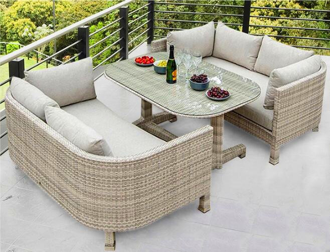 Wholesale Nordic Fashion Chair Indoor Outdoor Hotel Leisure Furniture Rattan Wicker Garden Sofa