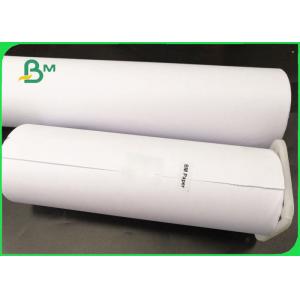 Strong Stiffness 80g CAD Plotter Paper Roll For Engineering Drawing 36 Inch