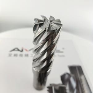Multi Flute Carbide Milling Cutter Precision Cutting Tools For Batch Manufacturi