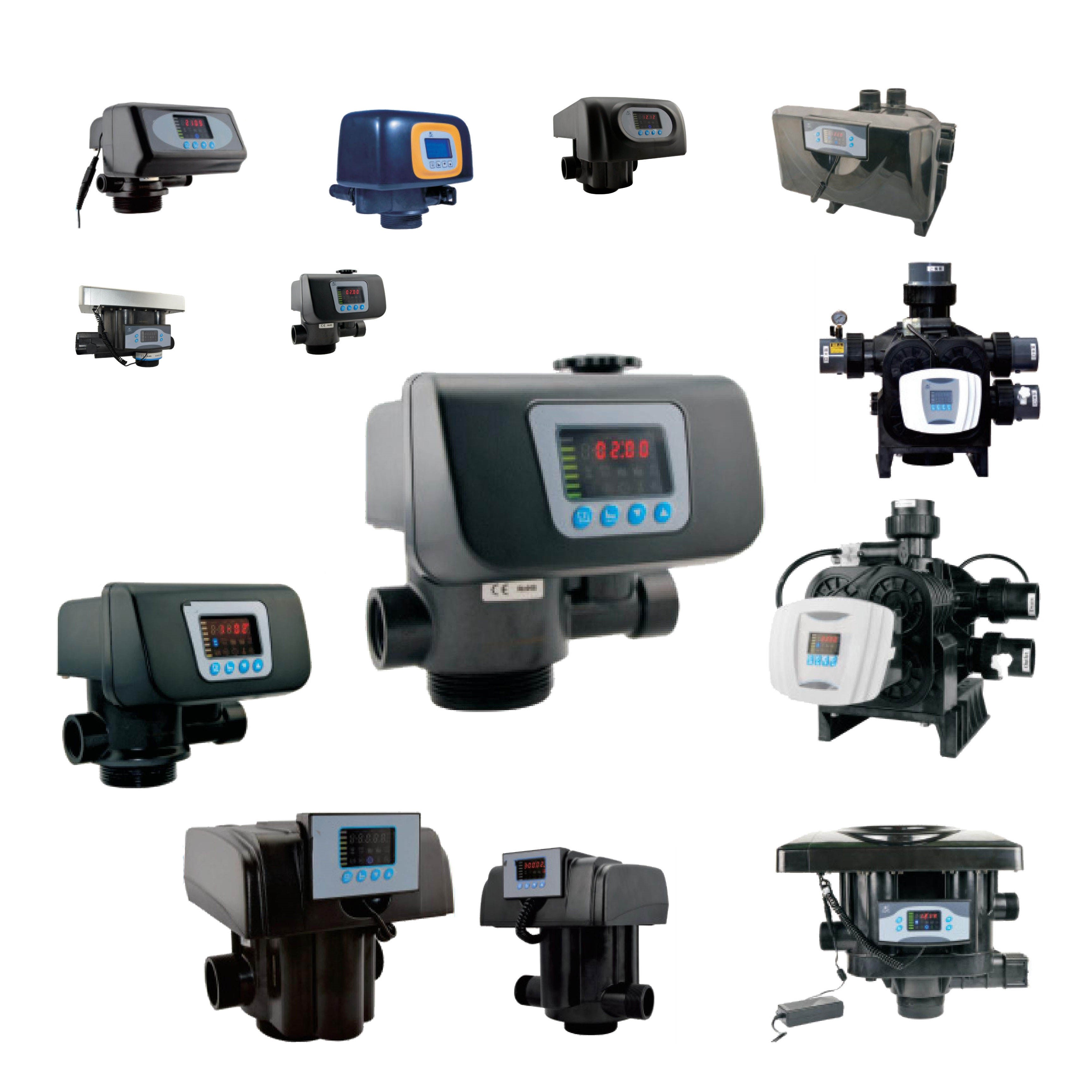 Manual Automatic Water Flow Control Backwash Control Valve For Water Filter Softener Valve
