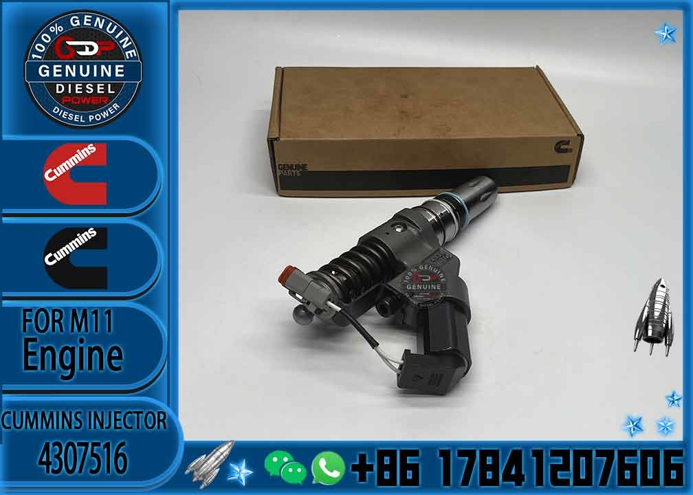 Factory OEM quality Brand New Diesel Common Rail Fuel Injector Assembly 4307516 3087560 4384360 for C ummins N14 engine