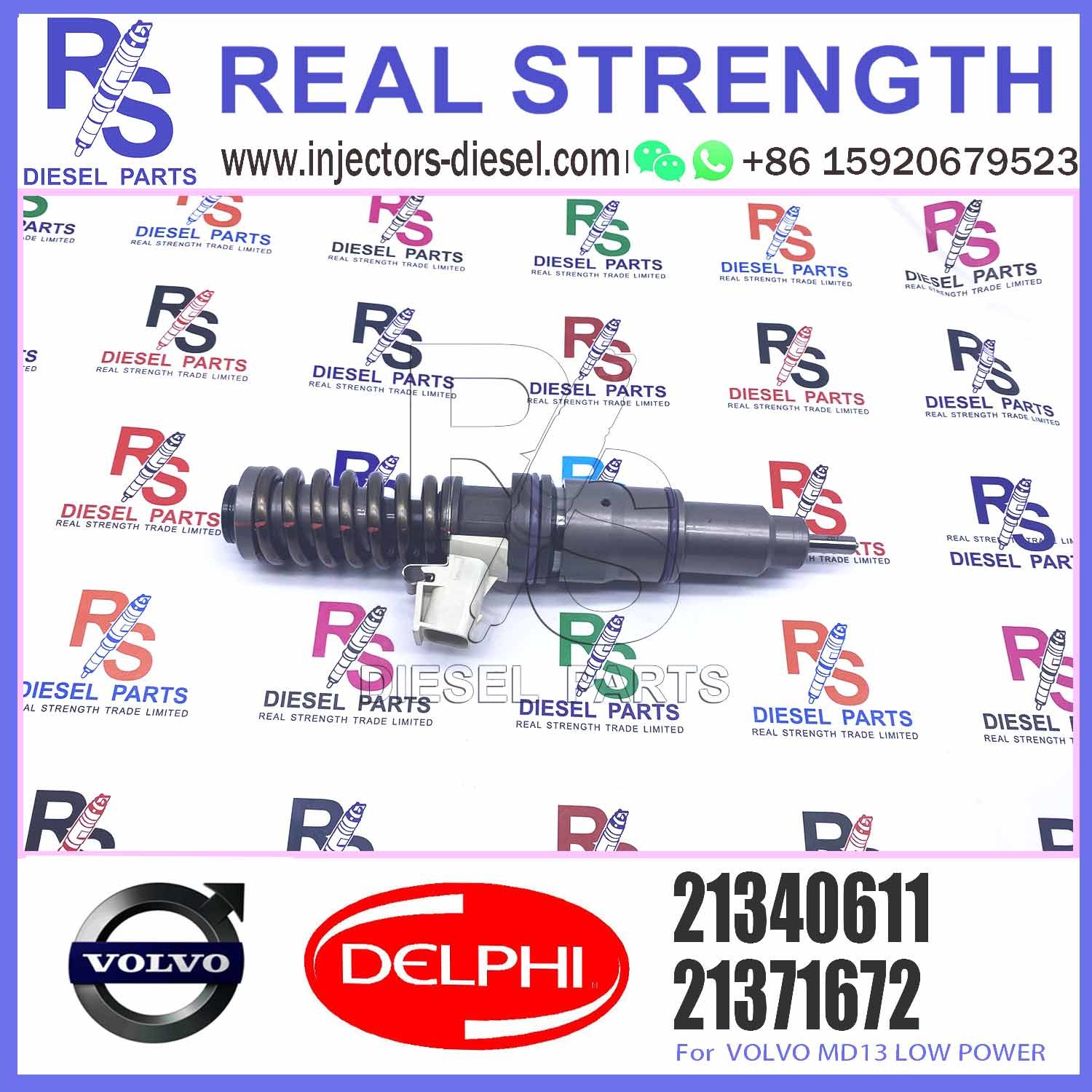Common Rail Fuel Injector 21340611 21340612 VOE21340611 VOE21340612 21582101 21644596 3801369 20547351 21569191