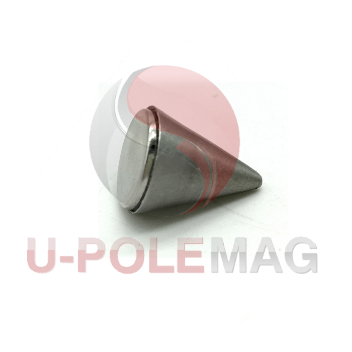 Stainless Steel Shell Conical NdFeB N52 Neodymium Magnet Bending Processing Specialist