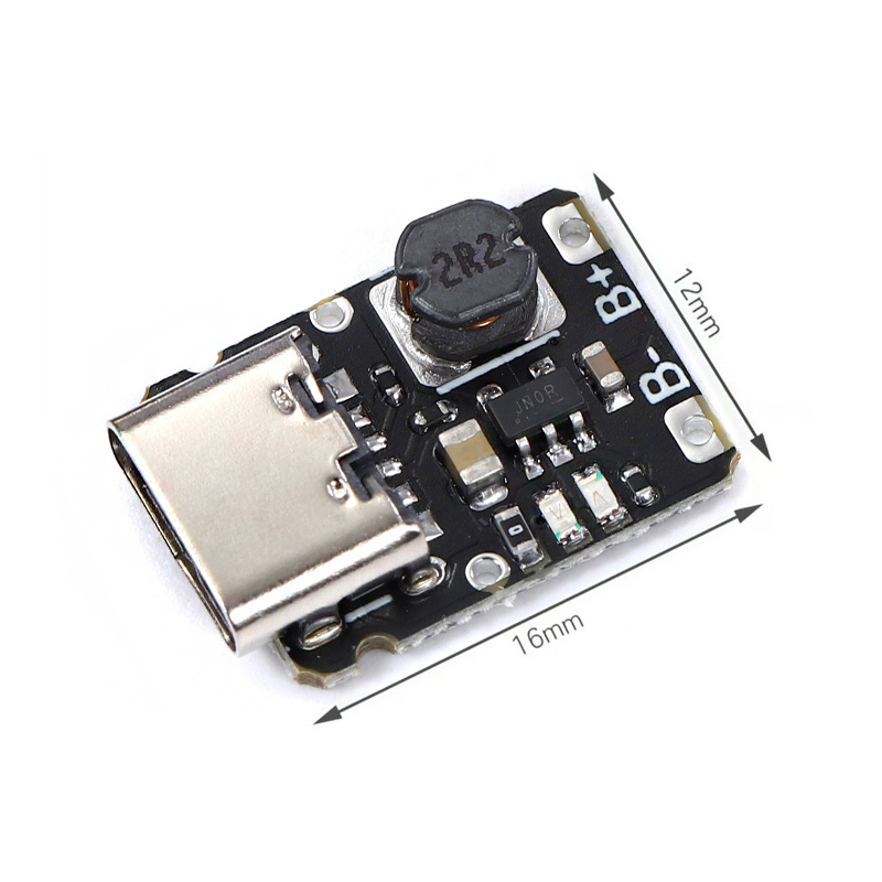 3.7V 4.2V 18650 Lithium Battery Charging Boost Power Board Protection Type-c The Ideal 5V Charging and Discharging Solution