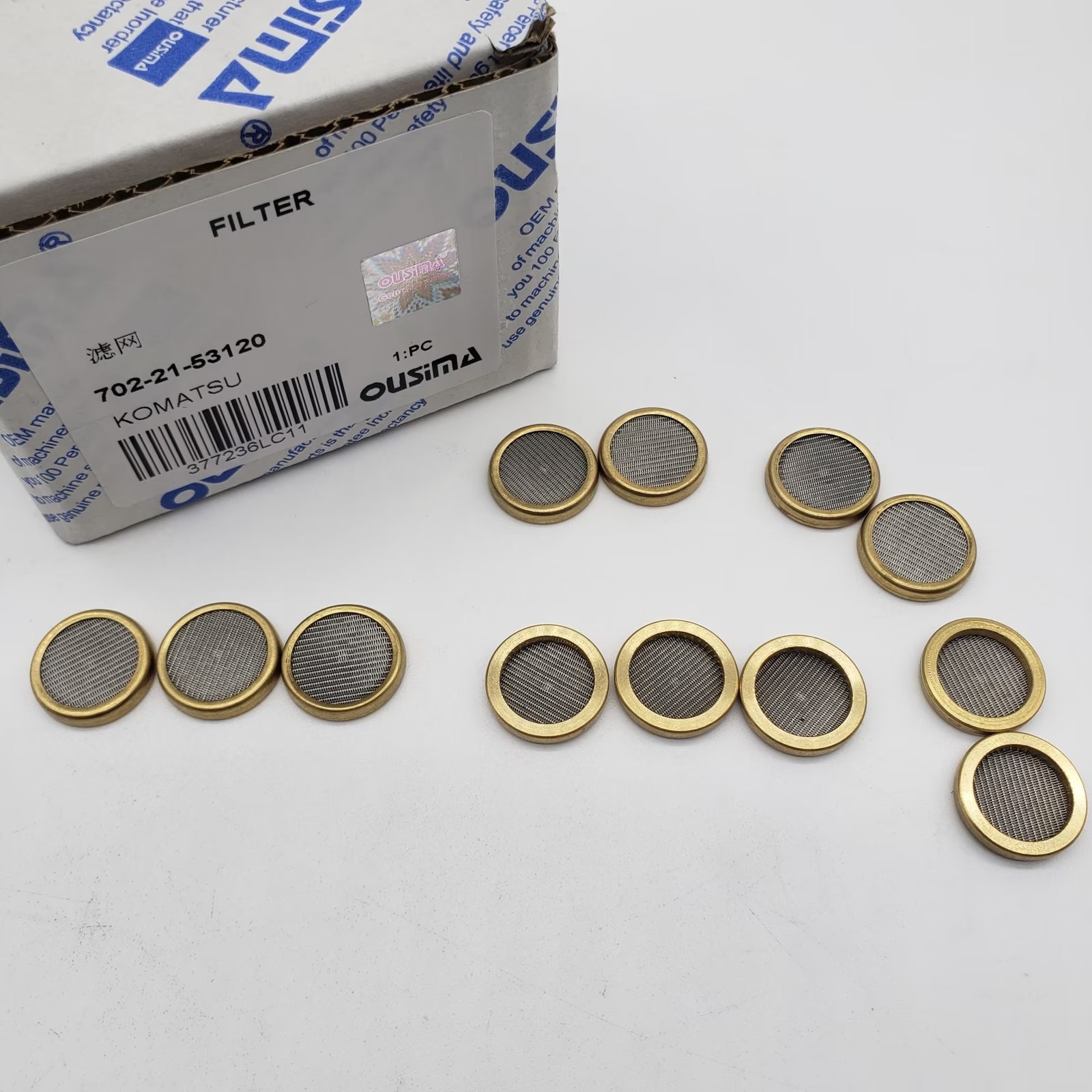 702-21-53120 Excavator Accessory Oil Filter For KOMATSU PC220 PC290 PC350 PC400