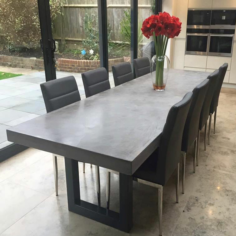 Durable Large Concrete Tables for Outdoor Dinning Concrete grc Table Sets For Home