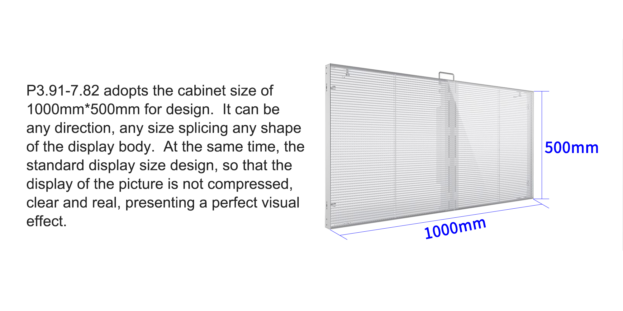3D Adhesive LED Transparent Film Screen Full Color Transparent Glass LED Screen