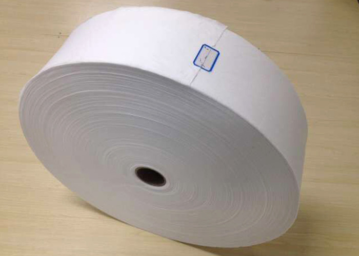 Strong Spunlace Cotton Sheeting Fabric , Soft Cotton Material Mesh Liquid Repellency