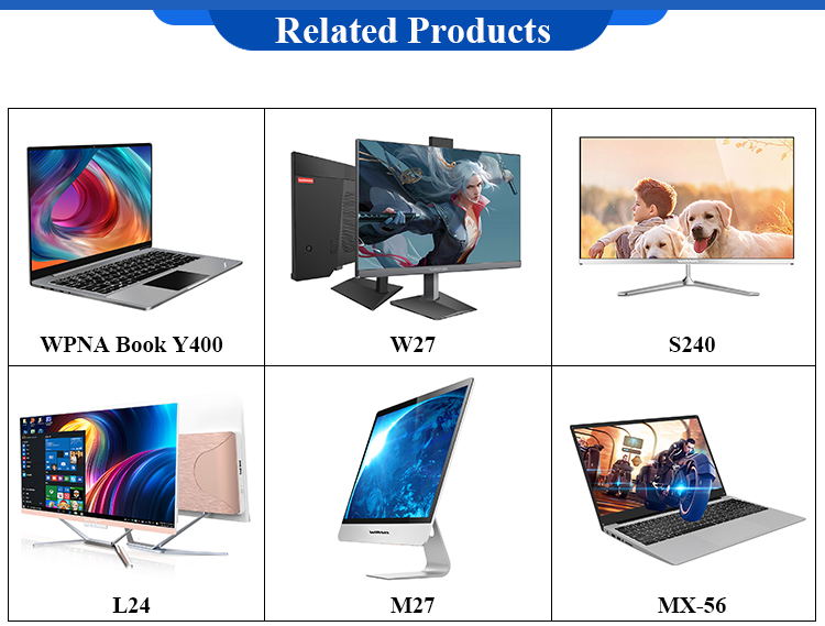 23.8 Inch Octa Core Business Monoblock Computer SSD 256G 512G Barebone Desktop AIO PC All In One