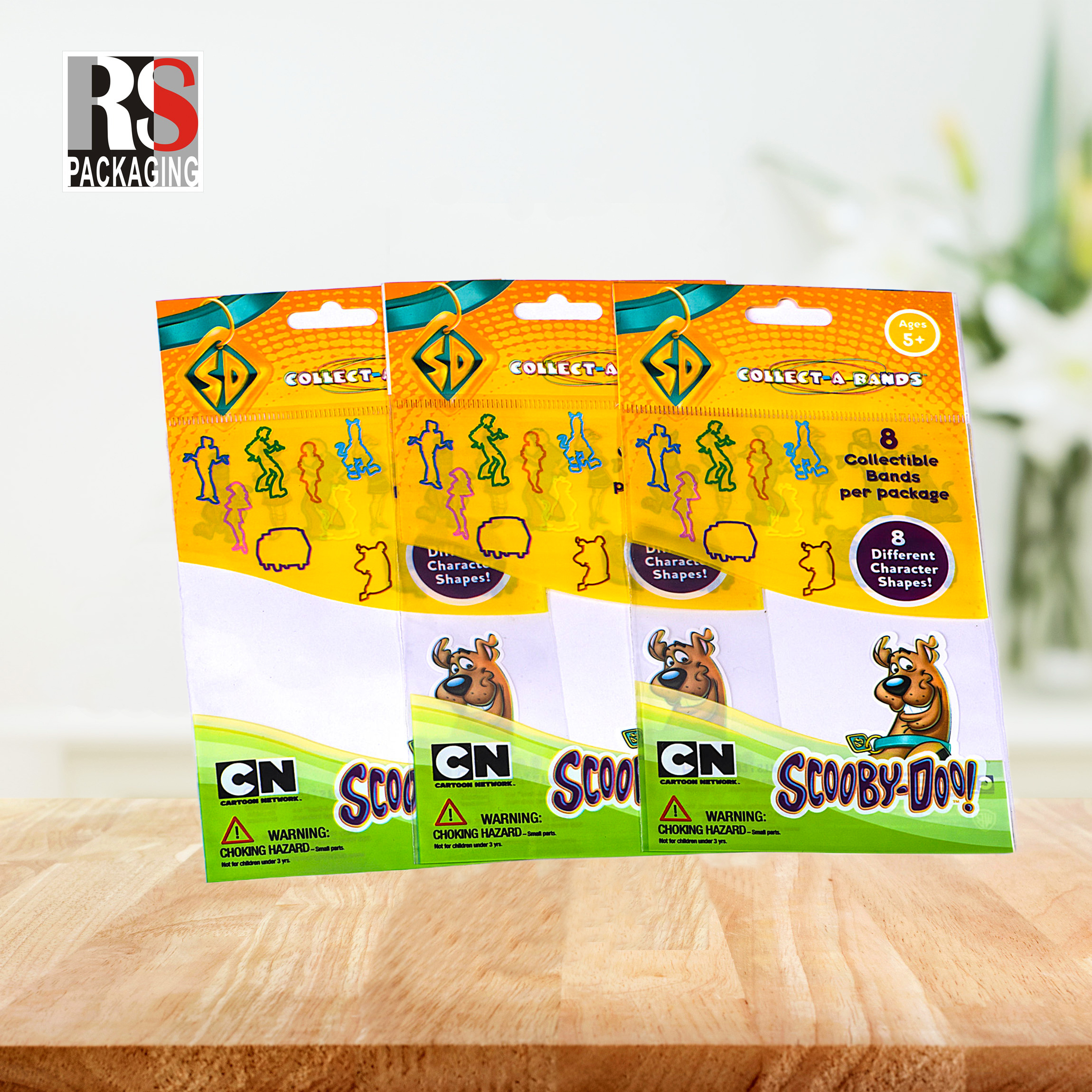 Food Snacks Packaging Stand Up Pouch Disposable OPP Poly Plastic Header Bags