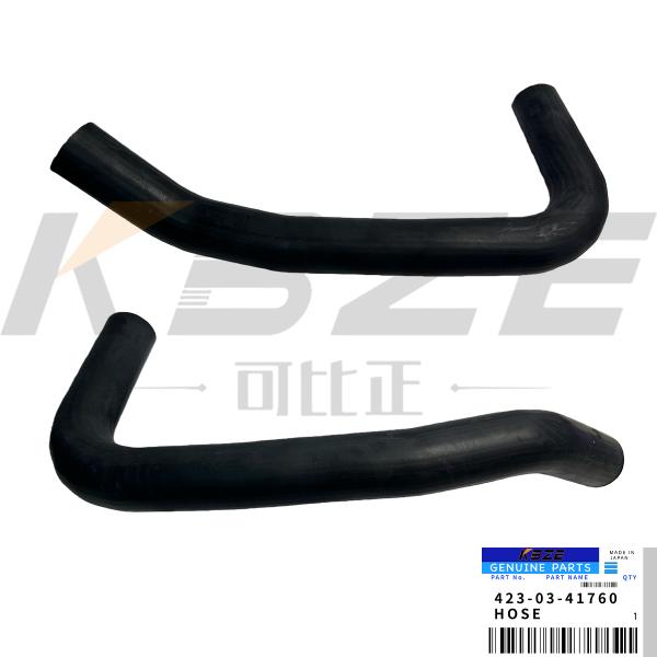 Quality KBZE 423-03-41760 4230341760 KOMATSU WA380-6 WHEEL LOADER RADIATOR HOSE FITS S6D107E-1 ENGINE for sale