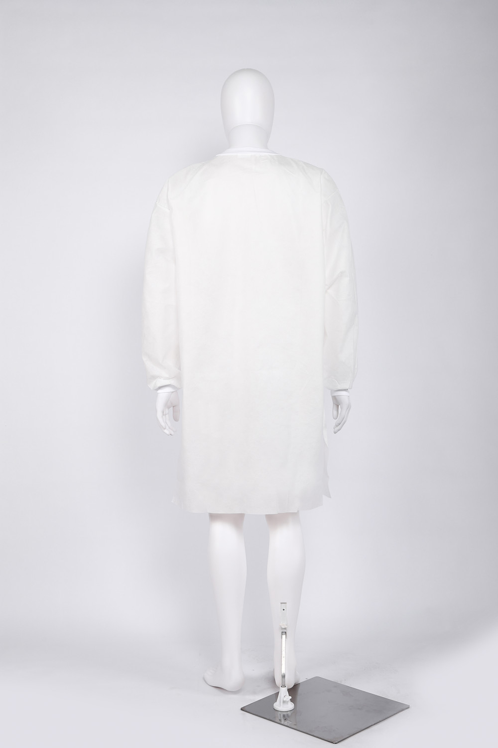 S&J White lab coats jacket coat uniform non-woven polypropylene OEM wholesale