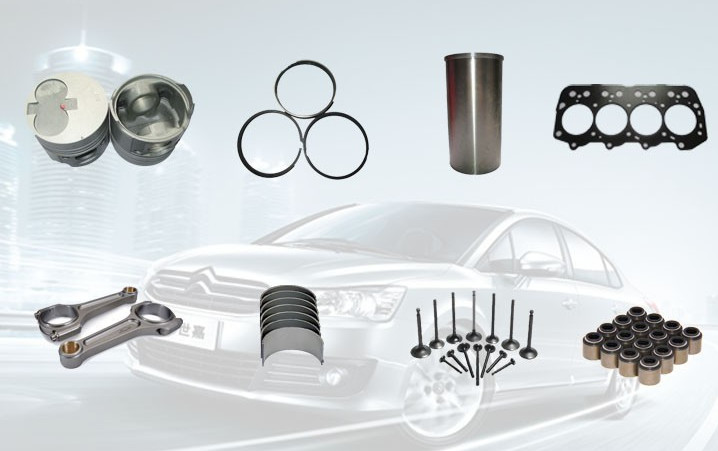 Excavator HINO Engine Parts 13211-3211 / 13301-1013 With Piston Ring Set