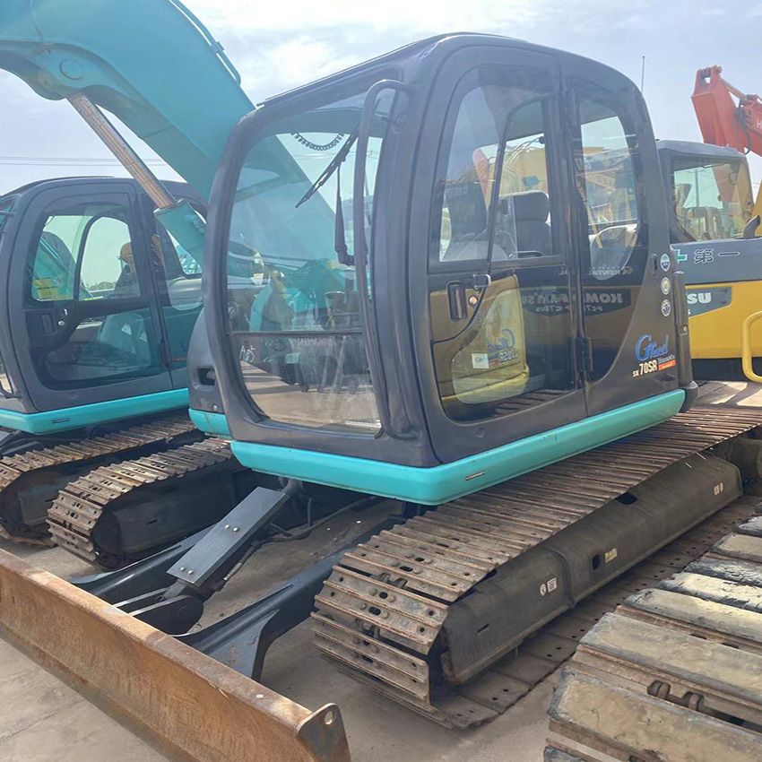 High Quality Japan Kobelco SK70SR Mini Used Excavator 7 ton Kobelco SK 70SR Small Used Excavator