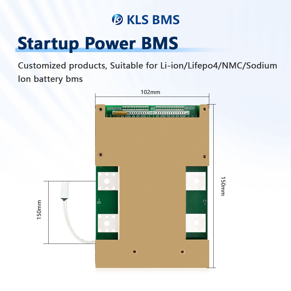 3S-24s 35A-60A NCM LiFePO4 BMS Starting Board 600A-1200A For Automobile Starting Battery