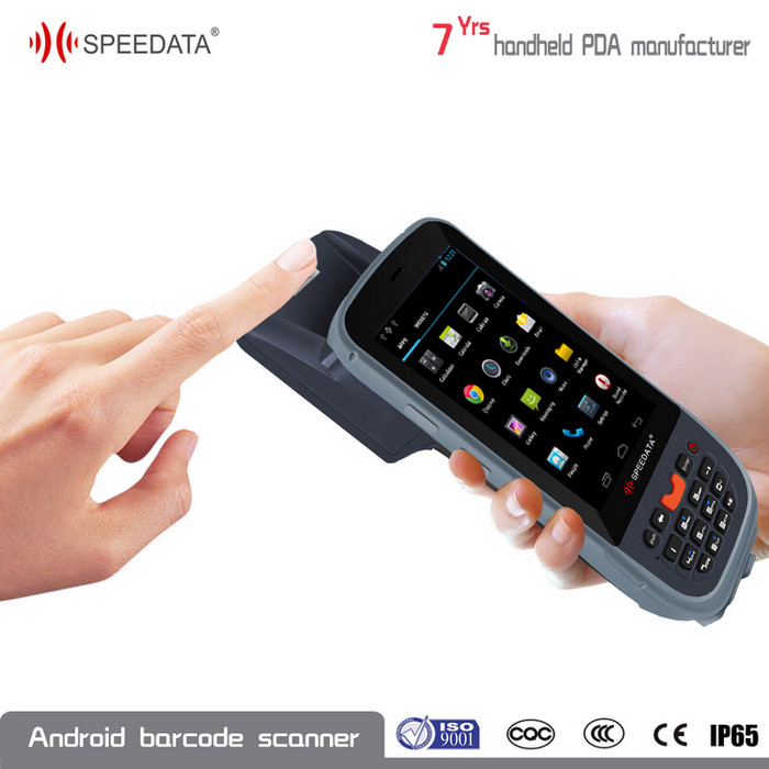 Hand Held Digital Fingerprint Scanner GPRS With Quad Core 1.3 Ghz