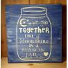 Buy cheap Wedding / Restaurant Wooden Plaque Signs UV Painting Technique Long Life Span from wholesalers